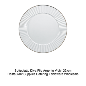 Salvamantel Diva con Hilo Plateado 32 cm Vidivi - Product Image 2
