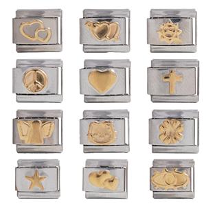 Stainless Steel Modular Bracelet Charms Mixed Shapes For Bracelet Making Unisex Jewelry Findings - Product Image 4