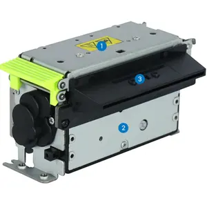 60mm width Ultra compact with a small footprint thermal printer mechanism with auto cutter