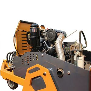Compacteur routier vibrant à moteur Deutz 75KW, monocylindre, jaune, force d'excitation 35KN - Product Image 1