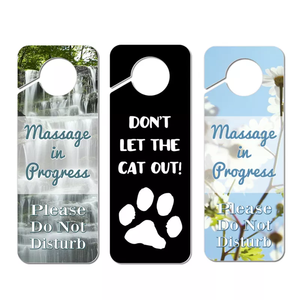 Tùy chỉnh chất lượng cao in thời trang logo nhựa tái sử dụng cửa móc áo giấy - Product Image 6