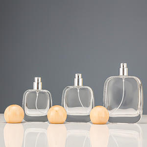 Botella de Perfume Transparente al por Mayor de 30ml 50ml 100ml, Botella Recargable con Pulverizador, Envase Cosmético Vacío para Perfume - Product Image 2