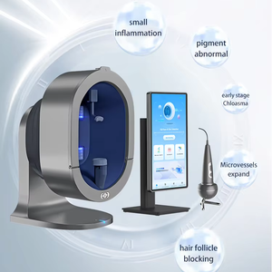 2025 profesyonel Model 006 masaüstü dokunmatik ekran AI saç derisi yüz ve baş cilt analizörü ev & Salon kullanımı için - Product Image 1