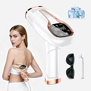 Depiladora Láser IPL Portátil para Axilas, Brazos y Bikini, Enfriamiento con Hielo, 999999 Pulsos, Indolora, Permanente  Mujeres - Product Image 1