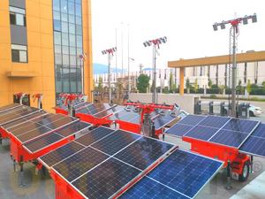 مقطورة تلسكوبية شمسية ليد محمولة مع ، - Product Image 6