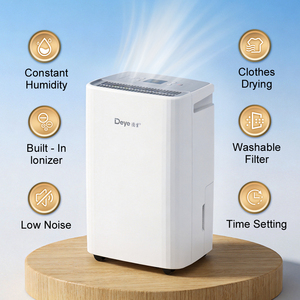 เครื่องลดความชื้นในบ้านแบบพกพา DYD-A10A ควบคุมผ่านแอป WiFi ความจุ 10 ลิตร สำหรับห้องนอน - Product Image 2
