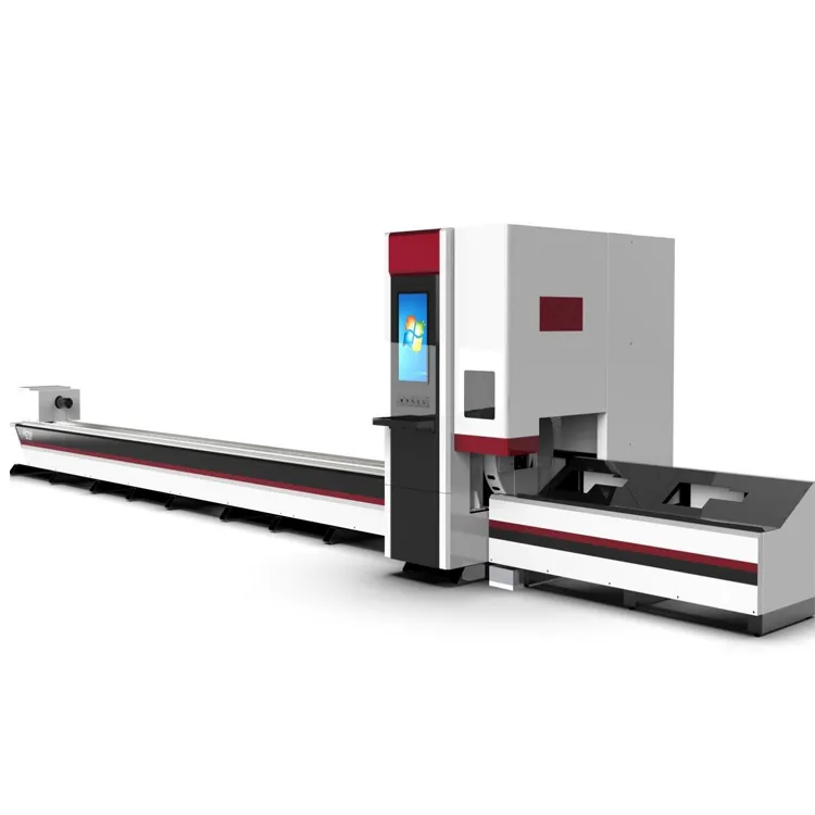 Machine de découpe de tuyaux métalliques à Fiber Laser, diamètre de 200MM