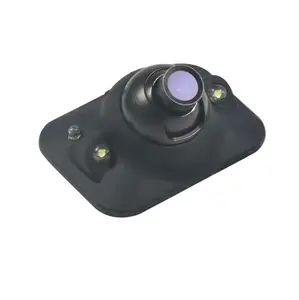 Evrensel HD Mini küçük uçan daire LED araba ters kamera taksi kamyon ön arka yan dikiz aynası yedekleme park kamerası