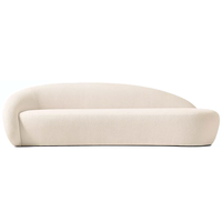 Canapé en tissu confortable pour salon, fauteuil, siège cascade, coussin moelleux, matériau écologique