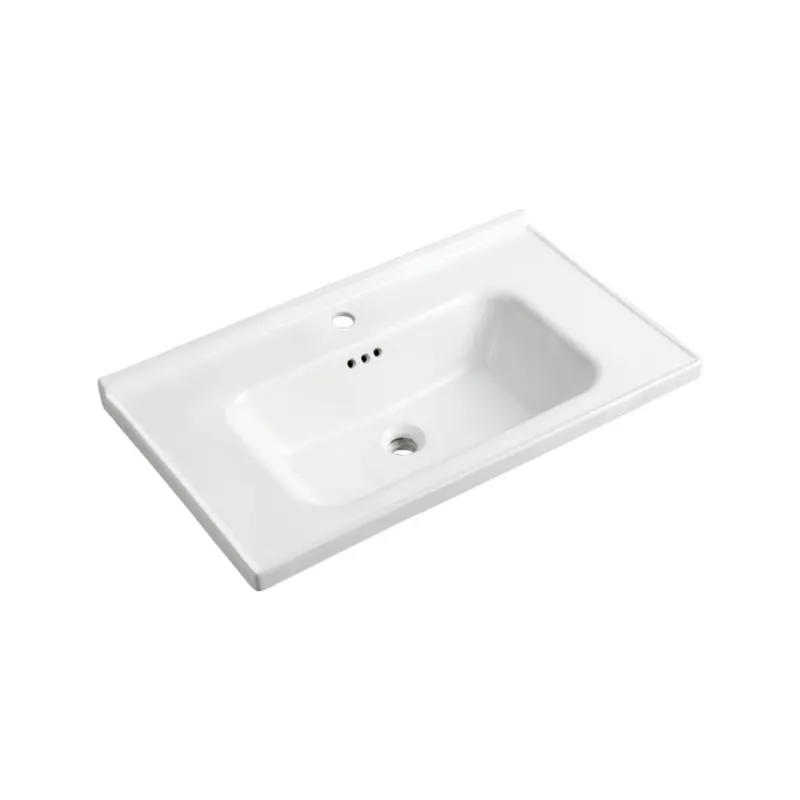 Nhà Máy Cung Cấp Hình Chữ Nhật Rửa Lưu Vực Tủ Lavabo Phòng Tắm Vanities Bồn Rửa Gốm Bệ Lưu Vực