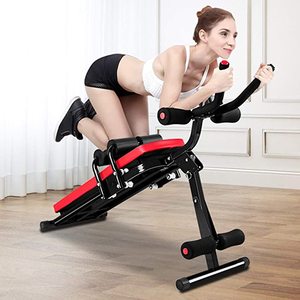 Banco de ejercicio Ab, máquina de entrenamiento abdominal, Banco plegable para sentarse, equipo de ejercicio de cuerpo completo, ejercicio para sentarse - Product Image 5