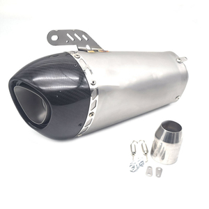 Tubo de Escape para Motocicleta Alpha, Fibra de Carbono, <span class=keywords><strong>ATV</strong></span>, Pit Dirt, 300cc, 600cc, <span class=keywords><strong>1000cc</strong></span>, Moto Deportiva, DB Killer Universal - Product Image 3