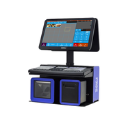 Zhongji AO11 Android 15.6 pouces supermarché Machine POS système caisse enregistreuse