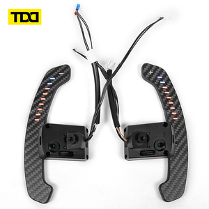 แป้นเปลี่ยนเกียร์ TDD LED คาร์บอนไฟเบอร์แม่เหล็ก สำหรับพวงมาลัยนิสสัน 400Z GTR R35 - Product Image 1