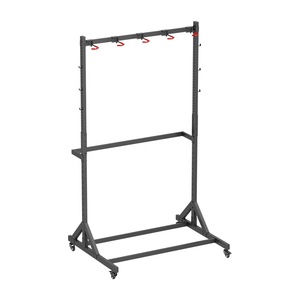 Portabicicletas vertical independiente móvil para 5 bicicletas, suelo de <span class=keywords><strong>garaje</strong></span> para soporte de almacenamiento, soporte de bicicleta Vertical, soportes de bicicleta verticales, 2 unidades - Product Image 5