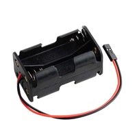 Support de batterie en plastique 4XAA 6VDC avec connecteur JR