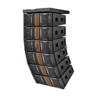 Ensemble de haut-parleurs professionnels de 10 pouces avec caisson de basses de 18 pouces pour système Line Array