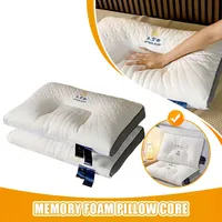 Oreillers à pain Soins du cou Oreiller de sommeil Adultes Maison Hôtel Utilisation Cadeaux Oreillers moelleux Queen Size
