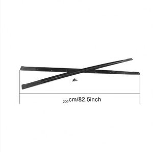 Extensión de faldas laterales de fibra de carbono para coche, para Alfa Romeo, Giulia, sedán, 4 puertas, 2015-2017 - Product Image 2