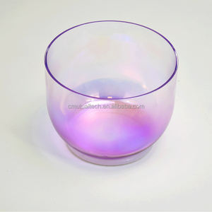 Concepteur de bol chantant en cristal de quartz clair personnalisé belle couleur thérapie <span class=keywords><strong>quantique</strong></span> à la lumière cosmique guérison sonore améliorée - Product Image 3