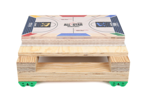 Enlio Vector Print Suelo deportivo multicapa <span class=keywords><strong>de</strong></span> madera maciza S7 Doble quilla Almohadilla elástica individual Estructura Cancha <span class=keywords><strong>de</strong></span> baloncesto - Product Image 5