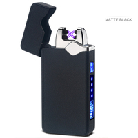 2024 Offre Spéciale pas cher cigarette cigare USB double arc électronique charge briquet