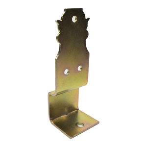 ZINC PLATED SPLIT BASE Wood Connector Fitting <b>Bracket</b> Infrastructure Conne Garden Accessorctors - Product Image 4