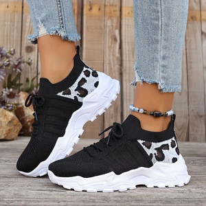 Zapatillas Deportivas de Malla Tejida para Mujer Daifa Torre 2025, Transpirables, con Cordones, para Todas las Estaciones, con PU para Caminar en Invierno - Product Image 5