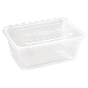 Customizable 1250ml Rectangular <b>Clear</b> Microwavable PP Disposable Environment-friendly Sushi Salad Takeaway Lunch <b>Box</b> Food - Product Image 1