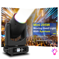 SHTX Mini 295W Sharpy Beam Moving Head Bühnenlicht mit Doppelprisma 8/8+16+24 DJ Hochzeit 14R 295W Cabeza Movil LED RGB Ring