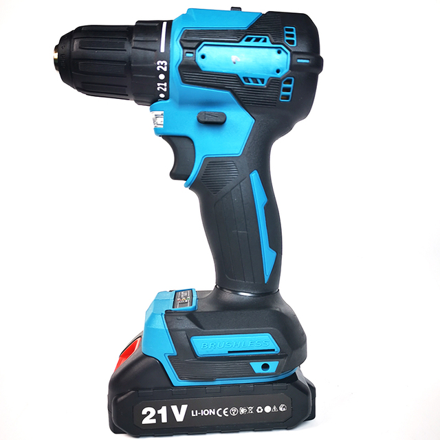 For 20V 90Nm Electric Cordless Drill Hammer & Screwdriver Rechargeable DIY Power Tool with Customized OEM Support