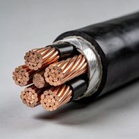 Shenguan Preisgünstiges 4-adriges Untergrund-Elektrokabel mit Armerung 25mm 35mm 50mm 70mm 95mm 120mm 185mm 240mm 300mm Stromkabel