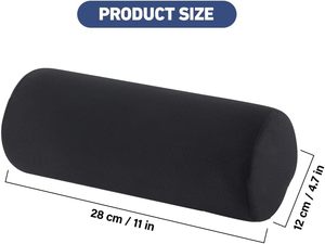 Cojín Lumbar de Espuma Viscoelástica con Soporte Cervical y para la Espalda Baja, Cojín para Silla, Desmontable, Lavable y Transpirable - Product Image 2