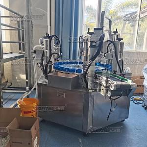 <span class=keywords><strong>Machine</strong></span> de remplissage et de bouchage de parfum populaire pour petits volumes, type mandrin, entièrement automatique - Product Image 3