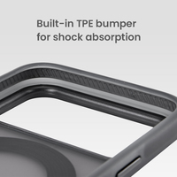 Étui de téléphone antichoc avec support rotatif à 360° pour iPhone 18 Pro Max avec pare-chocs en TPE et cadre de caméra en métal