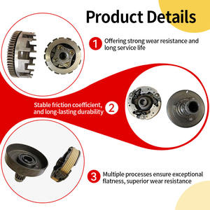 100CC自動デュアルクラッチアセンブリC100 LIFAN LF110 LIFAN CUBバイクLF110シリーズWONJAN CUBバイクWJ110シリーズ - Product Image 4