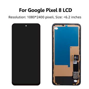 หน้าจอ LCD โทรศัพท์มือถือแท้สำหรับ Google <span class=keywords><strong>Pixel</strong></span> 6 Pro /9/8/7/6/3XL/4A จอแสดงผลพร้อมทัชสกรีนอะไหล่เปลี่ยน - Product Image 4