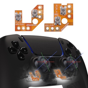 Kit de réparation personnalisé EXtremeRate pour manette PS5 : carte de circuit régulateur de joystick, fixation Drifix pour correction du dérive des joysticks analogiques - Product Image 2
