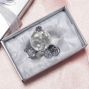 Высококачественные креативные хрустальные поделки, свадебная церемония, Золушка, хрустальные украшения в виде тыквы - Product Image 4