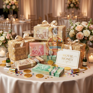 Billetes de <span class=keywords><strong>Dólar</strong></span> Canadiense de Juguete, Plástico Ultrafino, Holográficos, Duraderos, Antideslizantes, No Tóxicos - Product Image 3