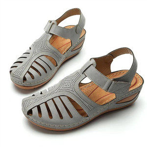 <span class=keywords><strong>Sandali</strong></span> da <span class=keywords><strong>donna</strong></span> Casual da <span class=keywords><strong>donna</strong></span> per gladiatore, nuova chiusura Slip-On, leggera, antiscivolo, per matrimoni - Product Image 2