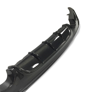 탄소 섬유 EXOT 스타일 자동차 범퍼 <span class=keywords><strong>BMW</strong></span> F22 <span class=keywords><strong>M235i</strong></span> 2014-UP F22 리어 범퍼 디퓨저 용 양면 싱글 출구 - Product Image 6