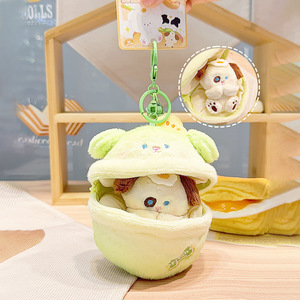 Sac à écouteurs pendentif porte-clés en peluche canard super mignon - Product Image 5