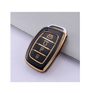 Accesorios personalizados para coche, funda para llave de coche 3D, funda Fob, llavero de Control remoto, bolsa de protección para <span class=keywords><strong>Hyundai</strong></span> <span class=keywords><strong>Kona</strong></span> Santa Fe I30 - Product Image 1