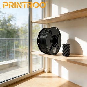 เส้นพลาสติกสำหรับพิมพ์ 3 มิติ PRINTROO ASA-CF คาร์บอนไฟเบอร์ ASA ความทนทานสูง ขนาด 175 มม. ทนต่อการกัดกร่อน น้ำหนักสุทธิ 1 กก. ต่อม้วน - Product Image 1