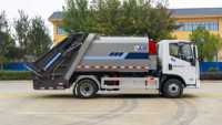 Camion à ordures électrique à énergie nouvelle, compresseur de déchets pur EV pour la gestion des déchets municipaux, modèle 2026
