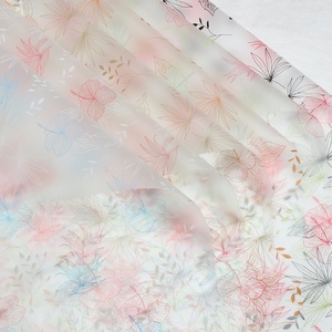 Papel Celofán Hua <span class=keywords><strong>Xino</strong></span> Sha - Papel de Envolver Flores OPP Impermeable, Moderno y Fresco, 57x57cm, Impreso con Tinta para Floristas y Ramos - Product Image 4