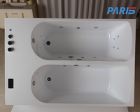 Baignoire de plongée froide en acrylique de 2m Baignoire de glace carrée pour thérapie de l'eau froide avec baignoire de refroidissement Baignoire de glace Baignoire isolée
