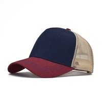 Casquette Trucker en Maille et Mousse 5 Panneaux en Denim Formel avec Logo Brodé Personnalisé Y2K Hip Hop – Qualité Supérieure Unisexe pour Adulte