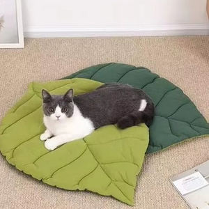 Luxuriöses Plüsch-Hundebett Katzenhaus Haustier-Sofa Stoff für Zubehör Zwinger Korb Kissen Wasserdichtes Set Camping Neuheit - Product Image 1